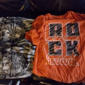 Rock revival jeans size 40x32